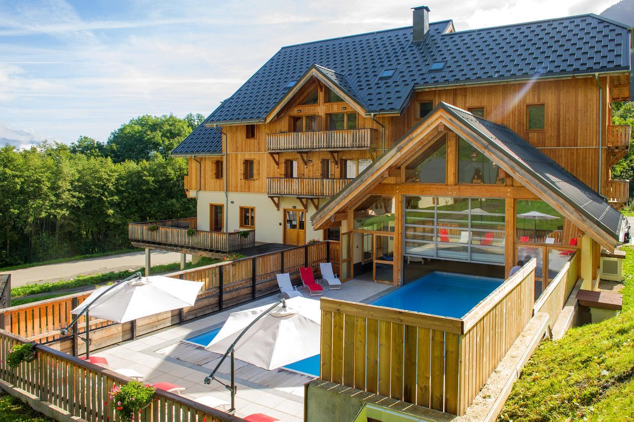 Goelia Les Chalets De Belledonne Saint-Colomban-des-Villards Εξωτερικό φωτογραφία